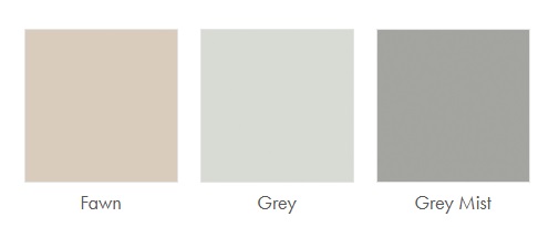 Colours available in Alto